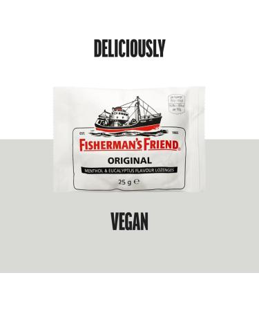 Fisherman's Friend Lozenges - Original Extra Strong - 20 Lozenges each (Pack of 24) - Buy Online on GoSupps.com