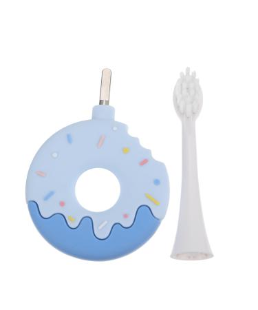 ULTECHNOVO Toothbrush Brush Head Silica Gel Travel Portable 1 piece (1 pack) Blue