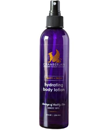 Golden Touch Lotion by Chamberlain Fruity + Fresh Hydrating Body Lotion - 8 Fl OZ