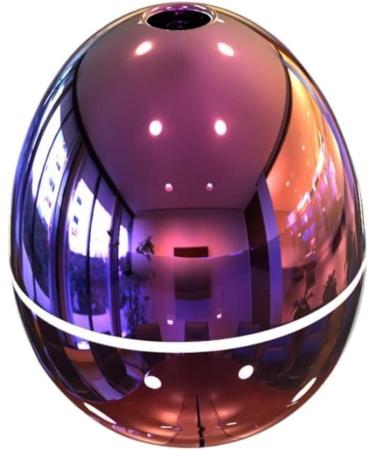 Diffusers for Home Humidifers Seagrass Basket Egg Shape Diffuser Green Rhinestone Applique Humidifier Aromatherapy Diffuser Humidificador(As Shown)