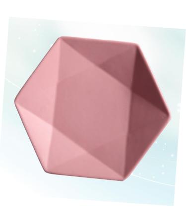 Zerodeko Porcelain Dish Round Serving Dish Service Plate Ceramic Steak Dish Lunch Bucks Ceramic Steak Plate Appetizer Plate Serving Platters Kitchen Appliance Plates Dessert Platters medium Pink - Buy Online on GoSupps.com