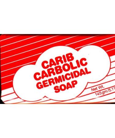 4 Bars Carib Carbolic Germicidal Soap 145g 1.45 Ea