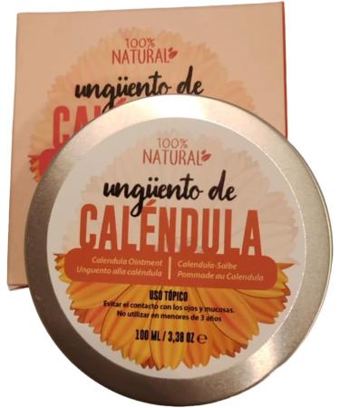 Ideal Products - 100% Natural Luz de Mar a Calendula Ointment with Maximum Concentration of BIO Flower Extract - Soothing and regenerating Calendula Cream for Skin irritations and Redness - Buy Online on GoSupps.com