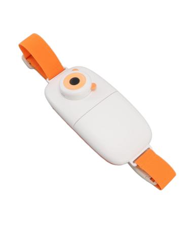 Haofy electrical heating belt portable foldable menstrual pain belt digital display USB charging quick warming abdominal wear waist heat for women and girls (orange)