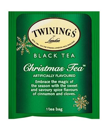Twinings Christmas Black Tea - 20 Tea Bags (1.41 oz) | Festive Flavor - Buy Online on GoSupps.com