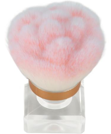 Makeup Loose Powder Brush 2 Pieces Dense Brush Expertly Hold Powder Loose Powder Brush with Storage Box for Home - Buy Online on GoSupps.com