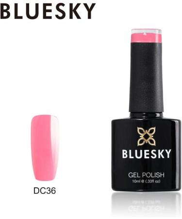 Bluesky GEL POLISH Lovely Pink Neon Nail UV LED Soak Off DC36 10ml SPRING SUMMER COLOR - Buy Online on GoSupps.com