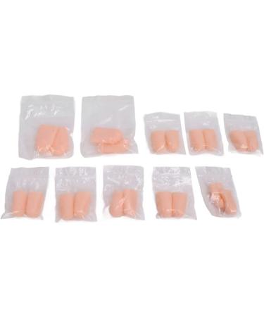 Gel Toe Caps - Toe Protectors for Blister, Corn, Callus, Ingrown Toenails - 10 Pairs - Buy Online on GoSupps.com