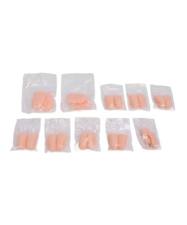 Silicone Toe Separator Protector - 10 Pairs for Men and Women - Pain Relief for Corns, Calluses, Blisters, and Toenail Loss - Buy Online on GoSupps.com