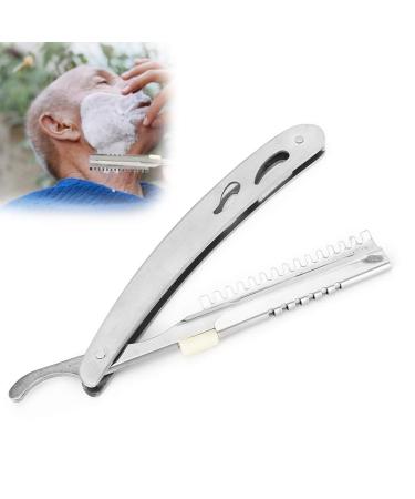 Premium Stainless Steel Straight Razor - Folding Barber Shaving Tool for Men & Women | International Shipping - Buy Online on GoSupps.com
