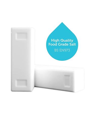 Block Salt for Water Softeners Original Pure Grade A Food Quality Salt - 2 Bags (Each Bag Contains 2 Salt Blocks) Total 8kg - Buy Online on GoSupps.com