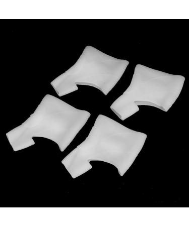 Schellen 2 Pairs Bunion Corrector for Women and Men - Pain Relief Silicone Splint and Sleeve (White) - Buy Online on GoSupps.com