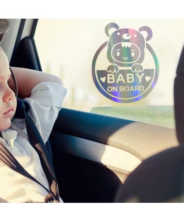 Baby on Board Sticker 2 Pack - Vinyl Magnetic Car Signs | UV Protected & Waterproof - Perfect for International Shipping - Buy Online on GoSupps.com