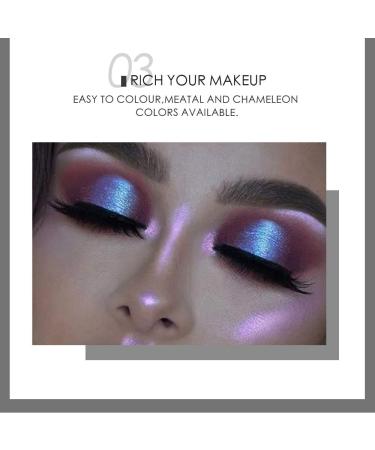 Quxunzzz Liquid Glitter Eyeshadow - Metallic Golden-Chameleon05 | Waterproof & Long Lasting Sparkling Eye Shadow Makeup - Buy Online on GoSupps.com