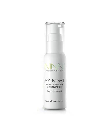NINNI skin care natural & rejuvenating night cream with hyaluronic acid 1.7 fl oz