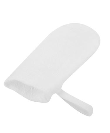 6Pcs Finger-cot Cotton Gauze Elastic Finger Brush Oval Deciduous Tongue Toothbrush Tool for Kid Baby Oval Cavity Cleaning Hand Foot Mouth Nose