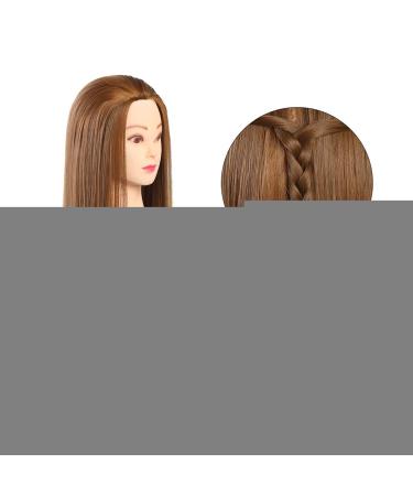 Trainingskopf fr Friseure - Dekaim Makeup Schaufensterpuppenkopf Blond Goldbraun | Kosmetologie & Hairstyling Tools - Buy Online on GoSupps.com