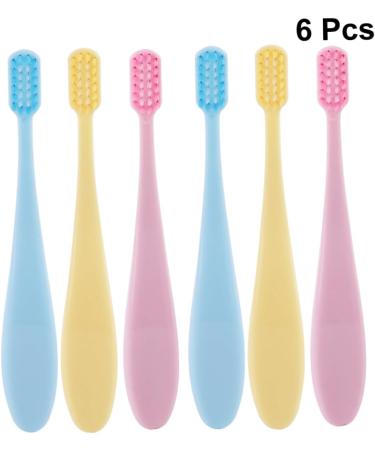 Gatuida 12-Part Soft Manual Toothbrush Set for Maternity Kids & Travel | Gentle Tongue Scraper & Training Brush - Buy Online on GoSupps.com