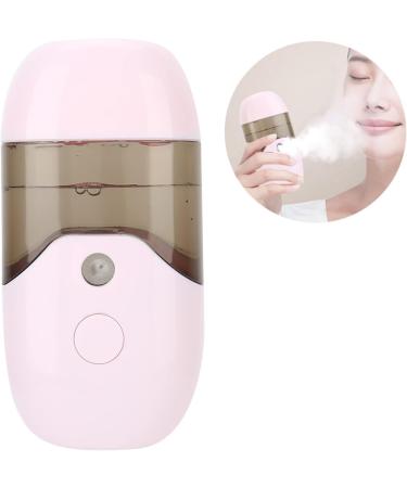 Handy Mist Humidifier Moisturizing Skin Care Face Steamer Facial Nano Sprayer Handheld Mist Humidifier Mini Face Steamer Handheld Facial Mist Sprayer (Pink) - Buy Online on GoSupps.com