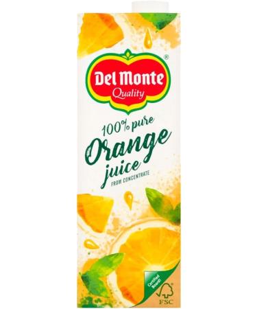 Del Monte Juice 1 Litre Each Variety Pack - Mango & Papaya Tomato Tropical Pineapple Pure Apple Pure Orange Juice Drinks - 6 Packs - Buy Online on GoSupps.com