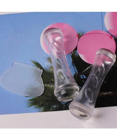 Uonlytech Silicone Nail Art Turner & Gelail Set - 2 PCS Soft Nail Stamper DIY Polish Kit for Perfect Nail Art - Buy Online on GoSupps.com
