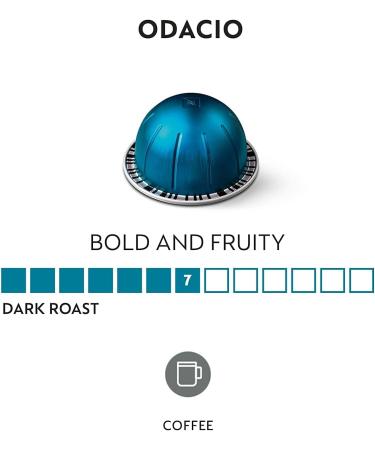  Nespresso Nespresso VertuoLine Capsules Odacio Dark Roast Coffee 30 Capsules VertuoLine Capsules Double Light Espresso Medium Roast Espresso Coffee 30 Capsules - Buy Online on GoSupps.com