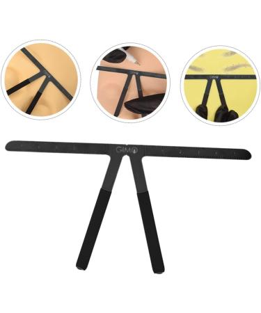 Ipetboom 5pcs Embroidery Eyebrow Ruler Eyebrow Stencil Make up Kit Eyebrow Position Ruler Tool Household Nose - Buy Online on GoSupps.com