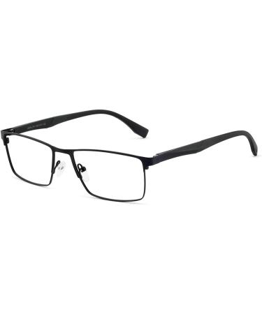 OCCI CHIARI Men's Blue Light Blocking Reading Glasses - Computer Readers in Black 1.25x - Buy Online on GoSupps.com