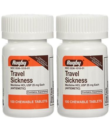 Rugby Travel Sickness Tablets 100 ea
