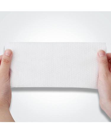 Tahoe Trails Disposable Face Towel 80 Count - Soft Dry Wipes for Sensitive Skin - Makeup Removing & Surface Cleaning - Lint Free, Cotton Facial Tissue - 5.91*7.87inch - Buy Online on GoSupps.com