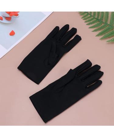 FRCOLOR 12 Pairs Black Lotion Gloves Warm Work Gloves Formal Parade Gloves Cotton Gloves for Dry Hands Moisturizing Gloves Overnight Mens Glives Warm Gloves Elastic Moisturizing Lotion Man - Buy Online on GoSupps.com