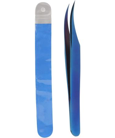 Professional Ergonomic Stainless Steel Eyelash Tweezers - Precision Small Curved Nail Art Tools for Artists - International Shipping - Buy Online on GoSupps.com