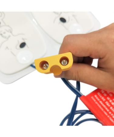 Kegel Angel 2-Pack Child Training Electrode Pads for AED Trainer | Replacement Pads with Pins - Buy Online on GoSupps.com