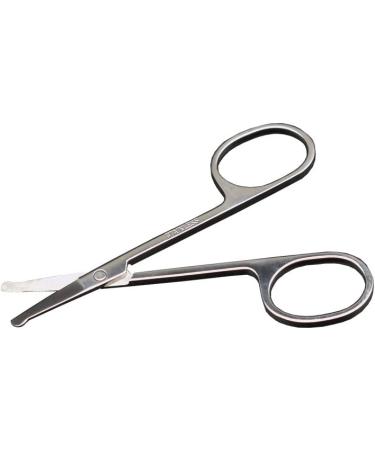 Motanar 3.5-Inch Stainless Steel Pet Grooming Scissors - Round-Tip for Nose, Ear, Face and Paw Hair - Buy Online on GoSupps.com