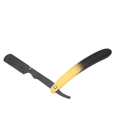 Premium Stainless Steel Beard Blade Holder - Soft Straight Beard Trimmer with Gradient ABS Handle for Home Facial Care - Buy Online on GoSupps.com