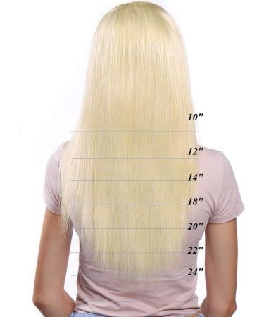 Luxurious Silk-Co Tape Extensions - 55cm Remy Real Hair #60 Platinum Blonde - 20 Tresses (4cm Wide 2.5g) - Premium Quality Hair Extensions for Effortless Style - Buy Online on GoSupps.com
