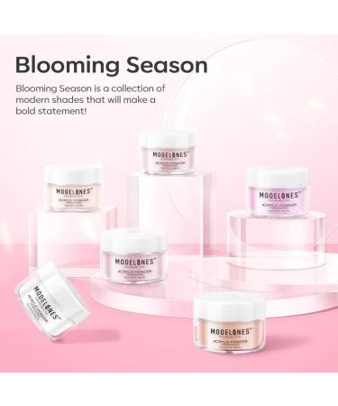 Shop Modelones Acrylic Powder - 6 Colors Transparent Jelly Nude Nail Art - Milky White & Pink - Perfect for 3D Carving & French Extensions - Ideal Gifts for Women - Buy Online on GoSupps.com
