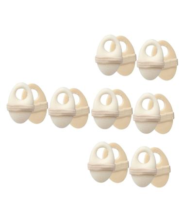 Beaupretty 8 Pairs Toe Corn Stickers Outdoor Toe Pads Callus Cushions Metatarsal Pads Outdoor Toe Cushion Corn Toe Protectors Feet Corns Pad Toe Supply Men and Women Soft Elastic Wear Sleeve