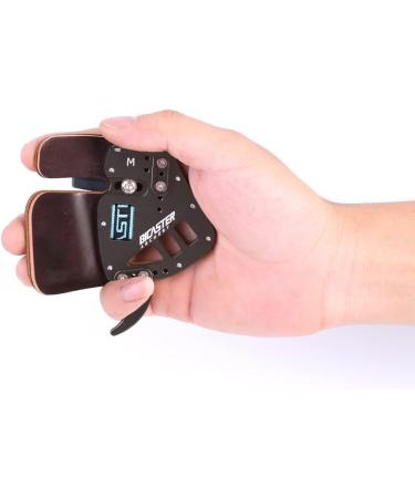 BICASTER ASA Finger Tab Cowhide Face + Aluminum Plate - Small Right Handed - Buy Online on GoSupps.com