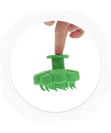 Buy Tovinanna 2-in-1 Scalp Massage Brush | Silicone Shampoo Massager for Hair and Scalp | Portable Handheld Scrubber - Buy Online on GoSupps.com