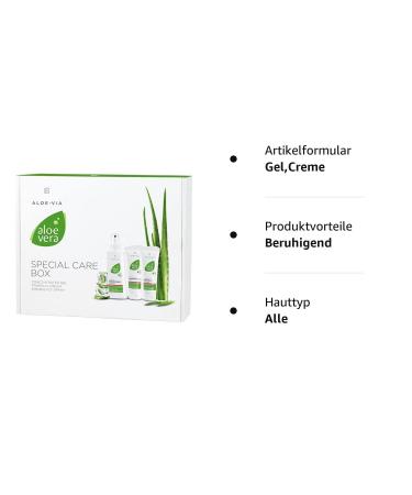 LR ALOE VIA Aloe Vera Special Care Box - Gel Concentrate Propolis Cream & Emergency Spray for Global Shipping - Buy Online on GoSupps.com