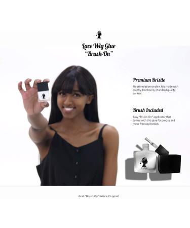 SILSTAR Inevitable Lace Wig Brush-On Glue | Durable Waterproof Oil-Resistant Hold for Lace Wigs Toupees & Hairpieces - Perfect for Touch Ups | International Shipping Available - Buy Online on GoSupps.com