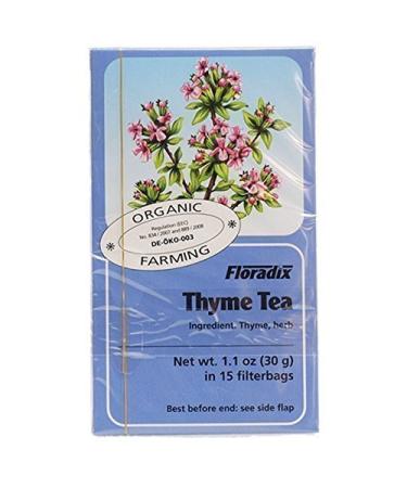 Floradix Thyme herbal tea (15 sachets) x 6 packs