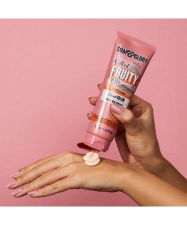 Soap & Glory Hand Food Cream - Hydrating Marshmallow & Vitamin E Moisturizer for Dry Hands - Tropical Fruit & Hibiscus Scent - 125ml - Buy Online on GoSupps.com