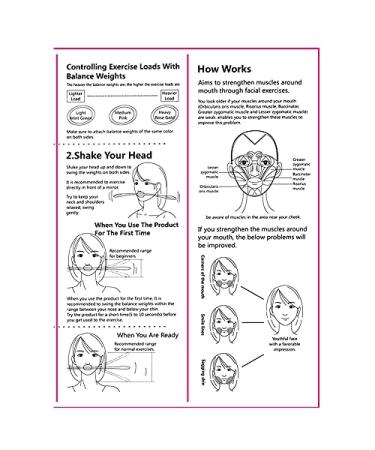 Facial Muscle Trainer - Anti-Wrinkle Mouth Toning Tool in 2 Colors | Slim Face & Cheek Toner - Buy Online on GoSupps.com