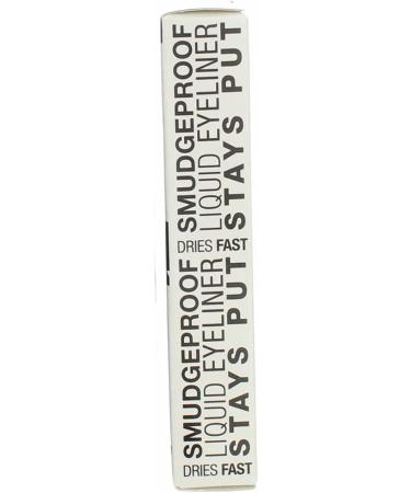 Wet n Wild MegaLiner Liquid Eyeliner - Black 0.12 fl oz | Long-Lasting Precision - Buy Online on GoSupps.com