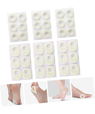 MAGICLULU 6 Sheets Felt Corn Stickers Felt Corn Removers Painless Corn Pads Thick Felt Foot Pads Comfortable Corn Pads Corn Pads for Shoes Supple Food Stickers Foot Corn Stickers - Buy Online on GoSupps.com