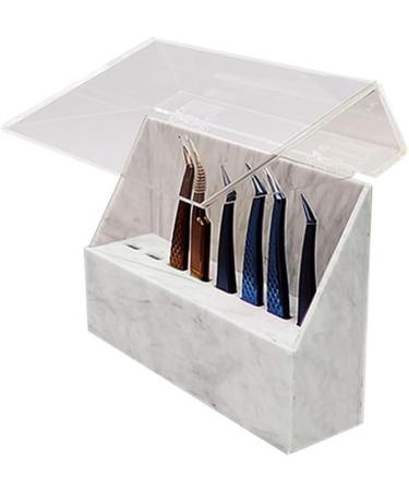 Tweezer Stand Holder - 8 Hole Eyelash Extension Organizer Case | Premium Tweezing Display for Precision Tools - Buy Online on GoSupps.com