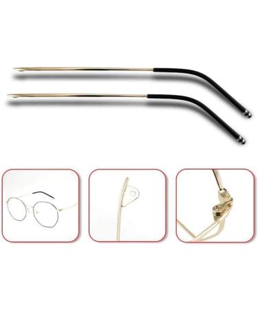 Qdragvoi Glasses Replacement Brackets - Thin Metal Frame Accessories for Irons & Repair - 1 Pair - Buy Online on GoSupps.com