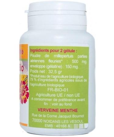 GELULES MILLEPERTUIS plante 100 g lules dos es 250 mg. - Buy Online on GoSupps.com